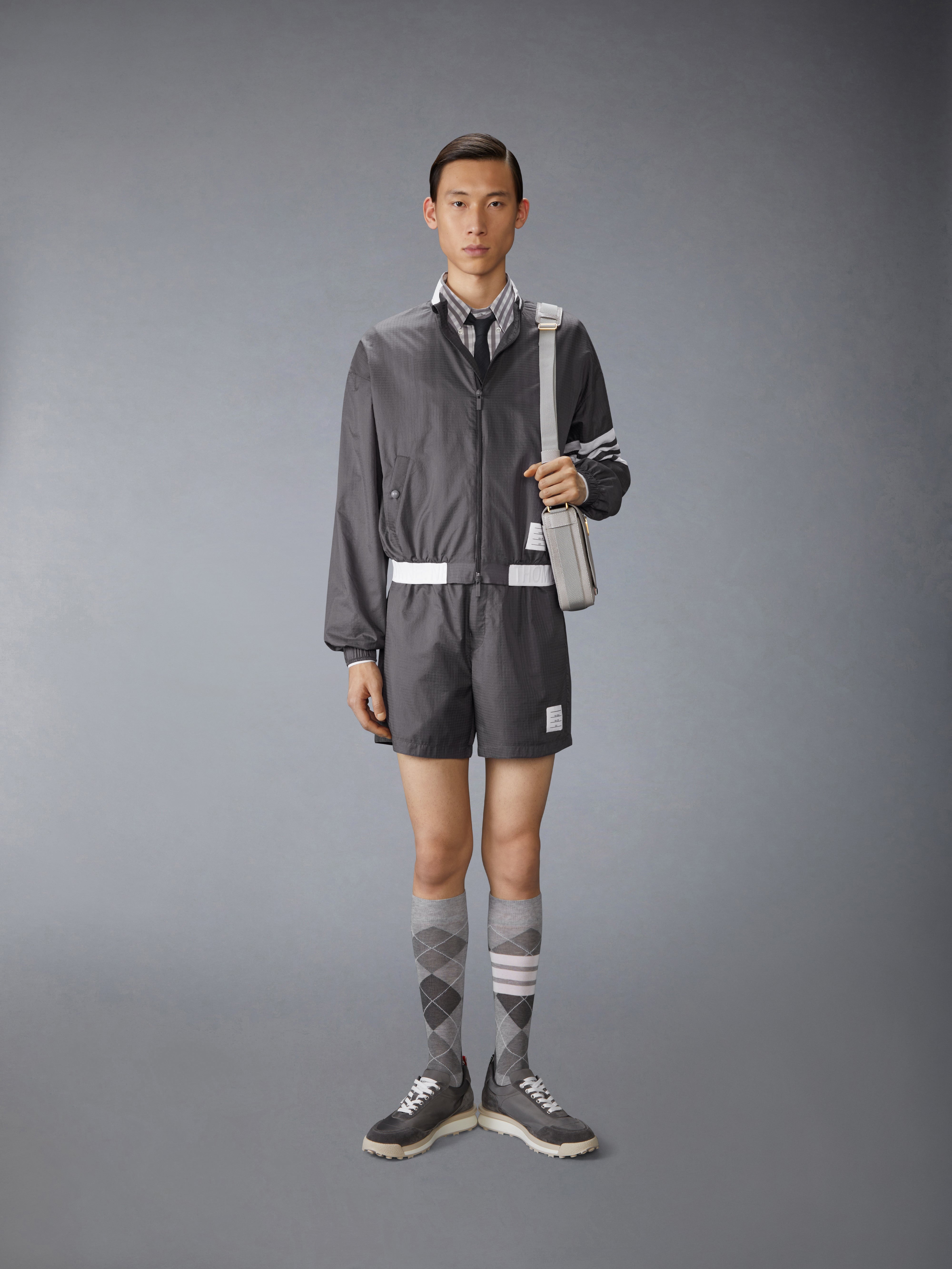 NYLON 4-BAR RIPSTOP WINDBREAKER - 4