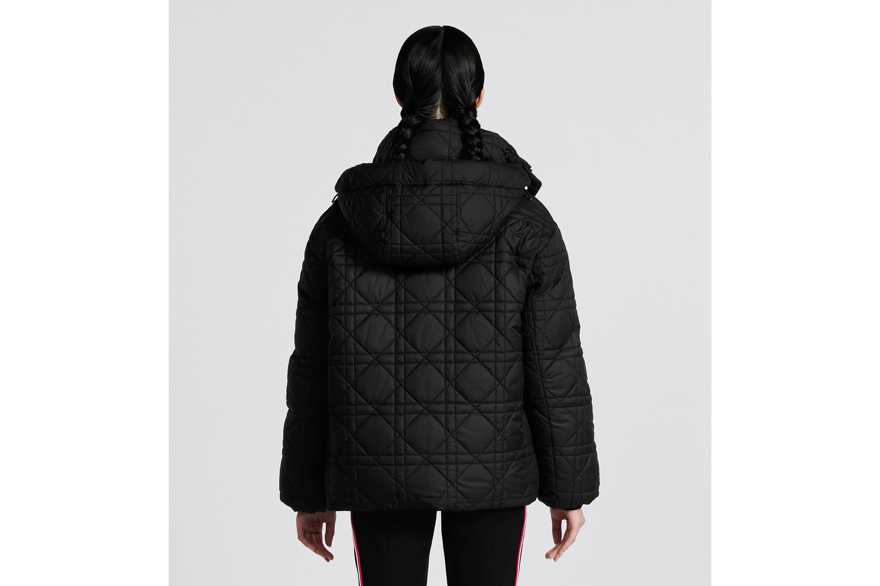 DiorAlps Macrocannage Hooded Puffer Jacket - 4