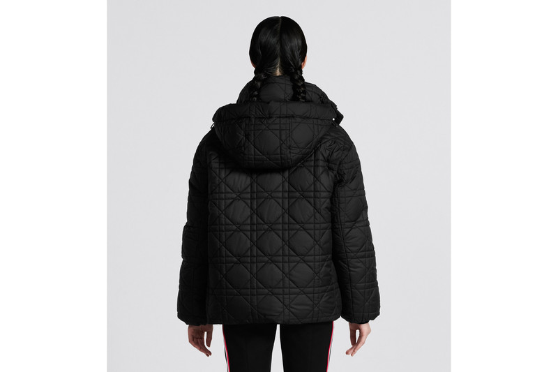 DiorAlps Macrocannage Hooded Puffer Jacket 4