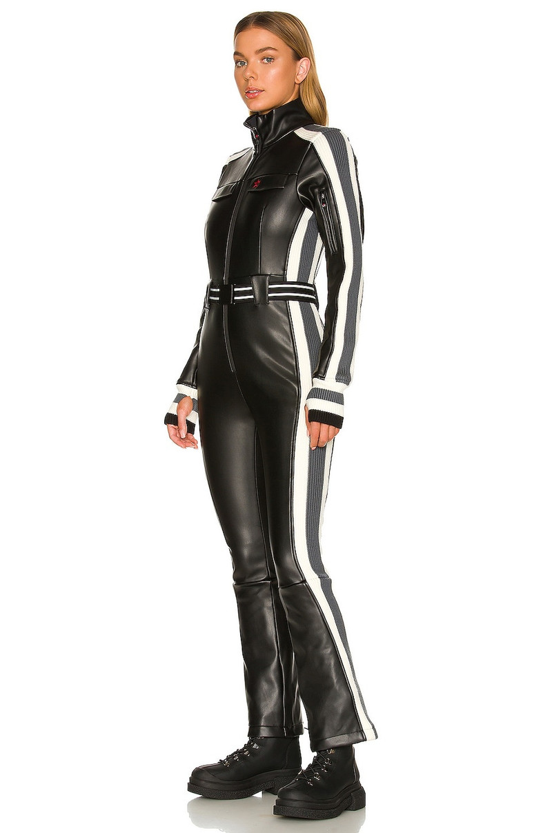 PERFECT MOMENT Crystal Soft Shell Faux Leather One Piece outlook