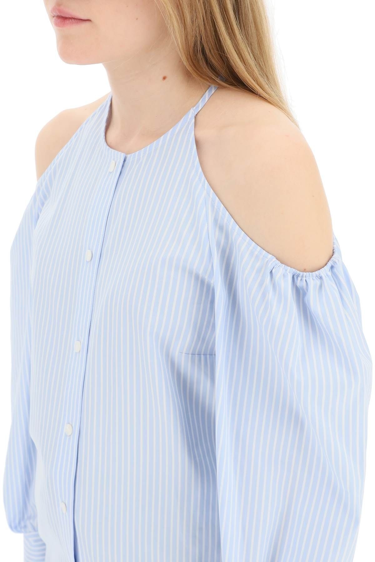 COLD SHOULDER SHIRT - 5