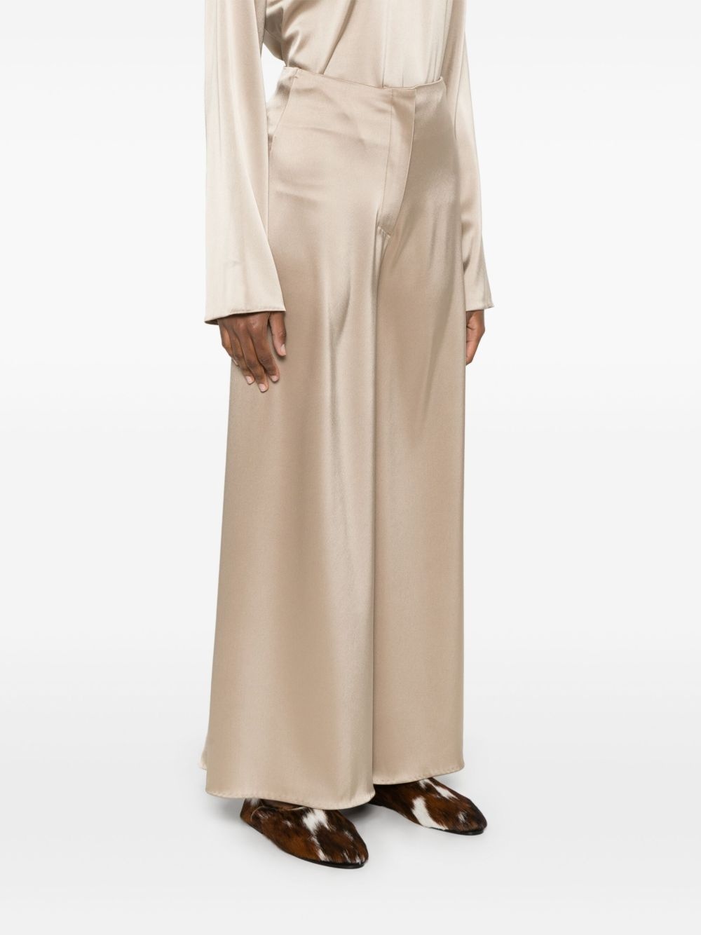 satin trousers - 3
