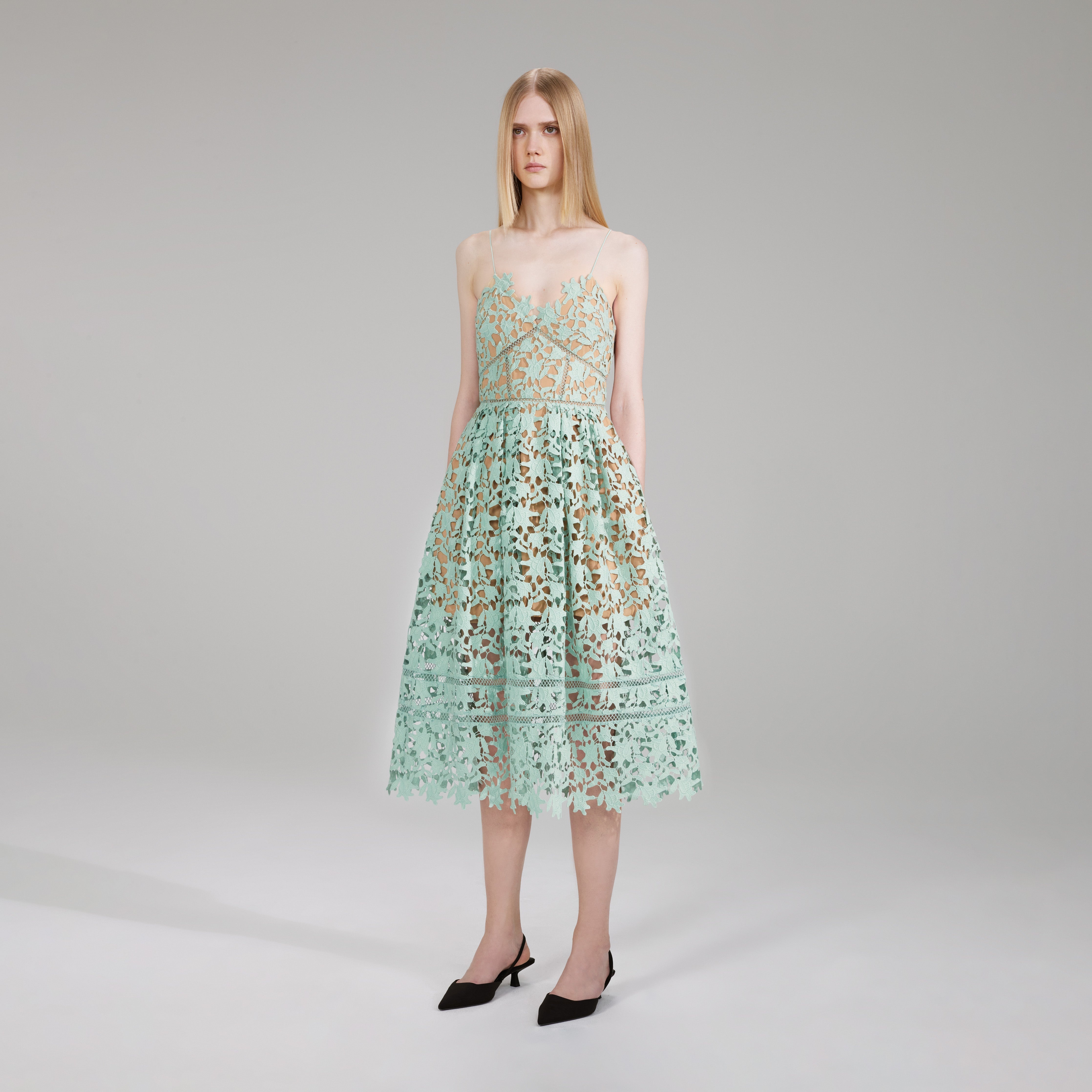 Mint Midi Azaelea Dress - 2