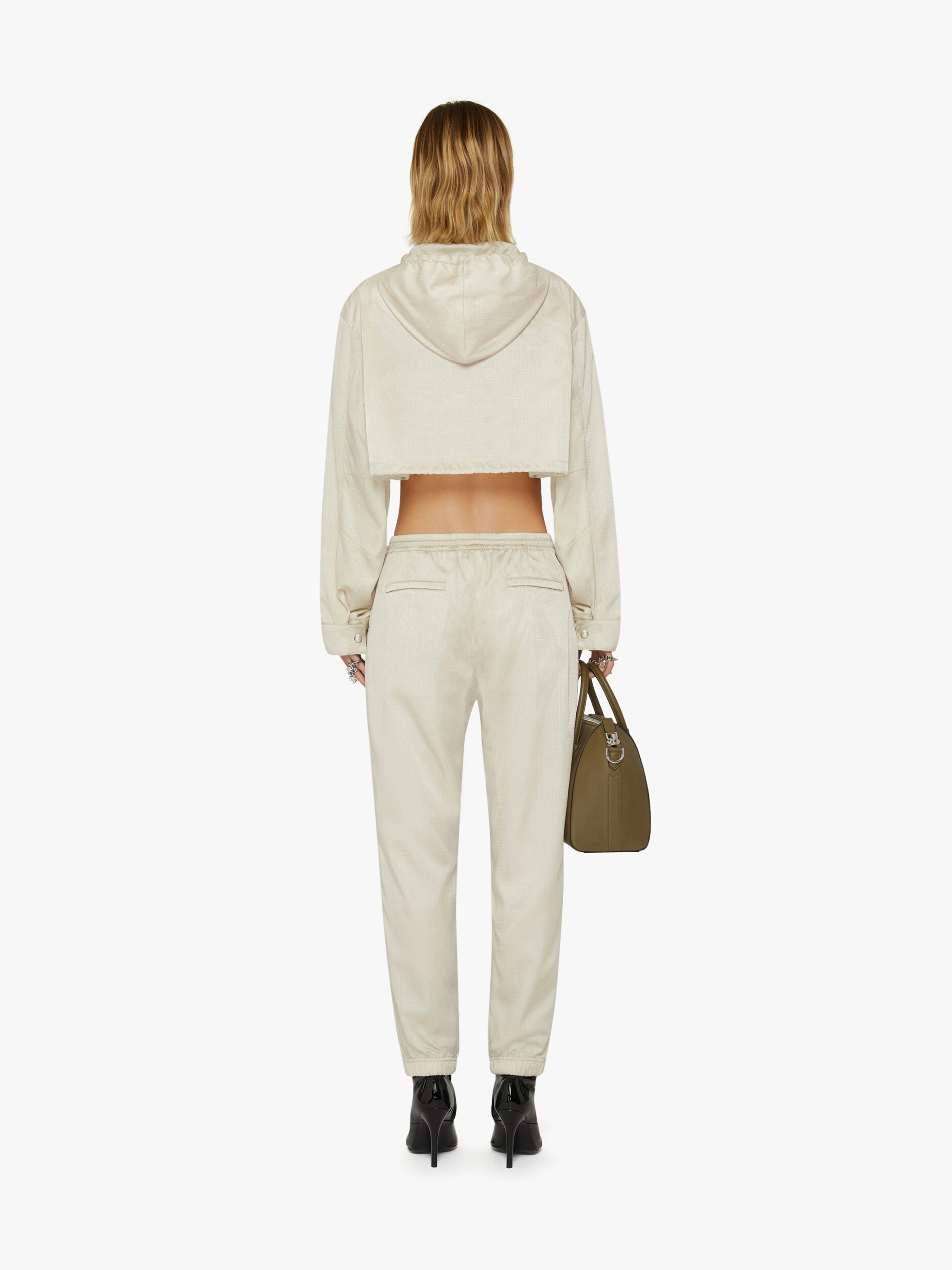 4G SHORT JOGGER PANTS IN JACQUARD - 4