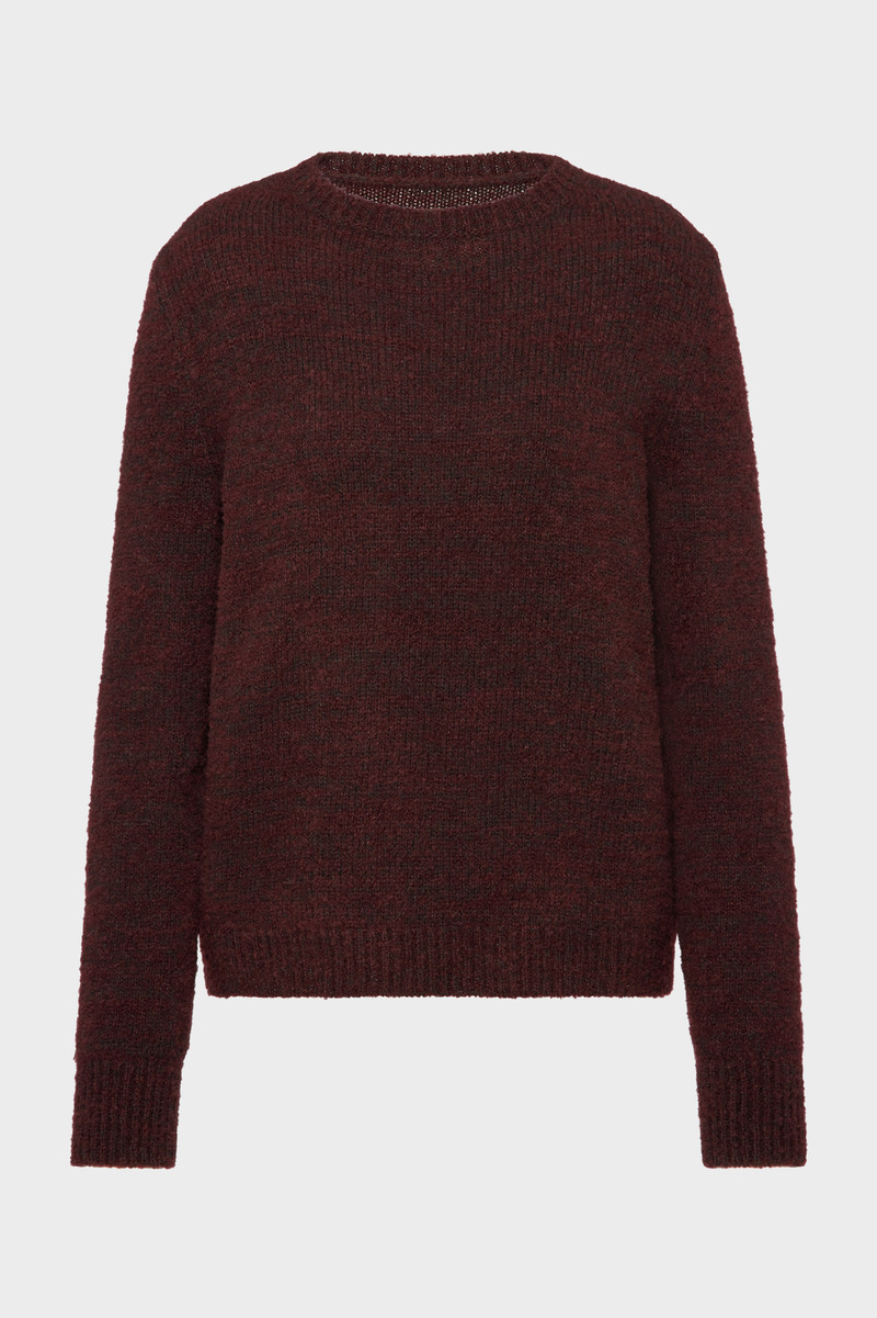 Crewneck knit top 1