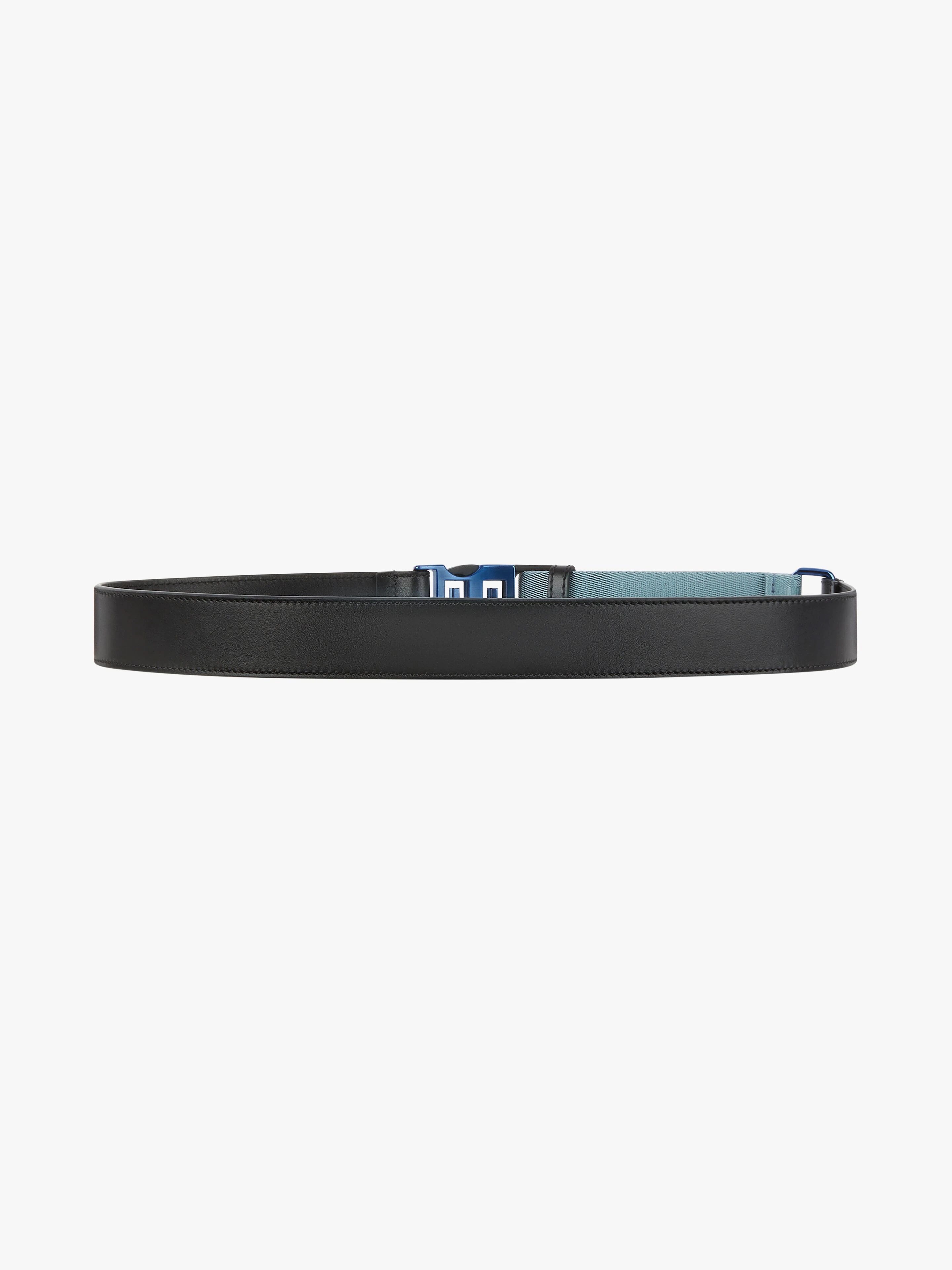 GIVENCHY 4G BELT IN LEATHER AND CANVAS - 3