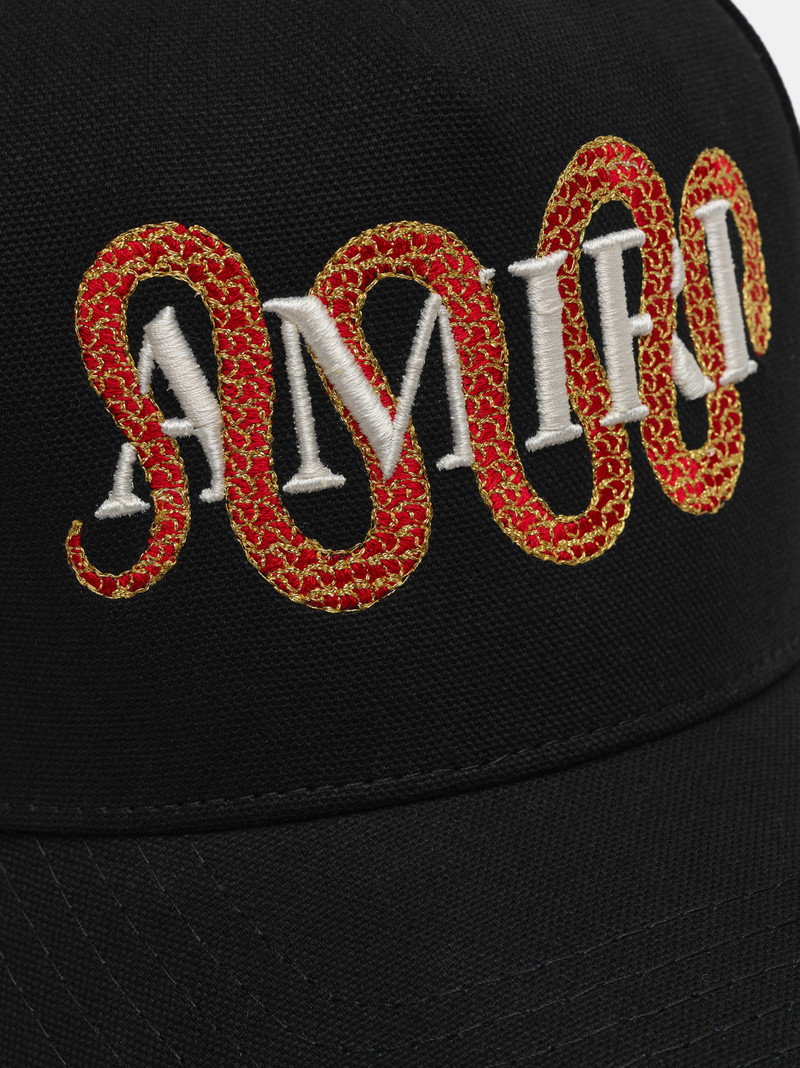 AMIRI SNAKE CANVAS HAT 6