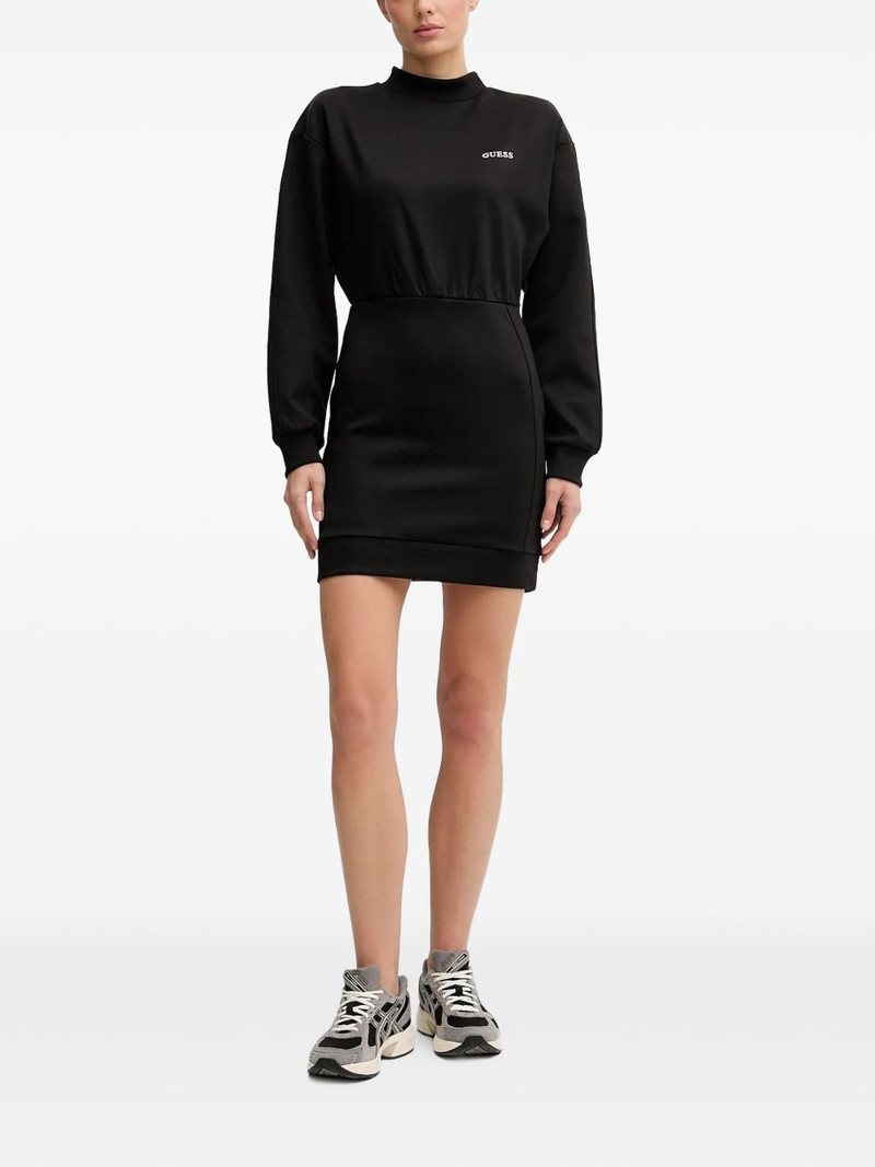 GUESS USA Long Sleeve Logo Dress outlook