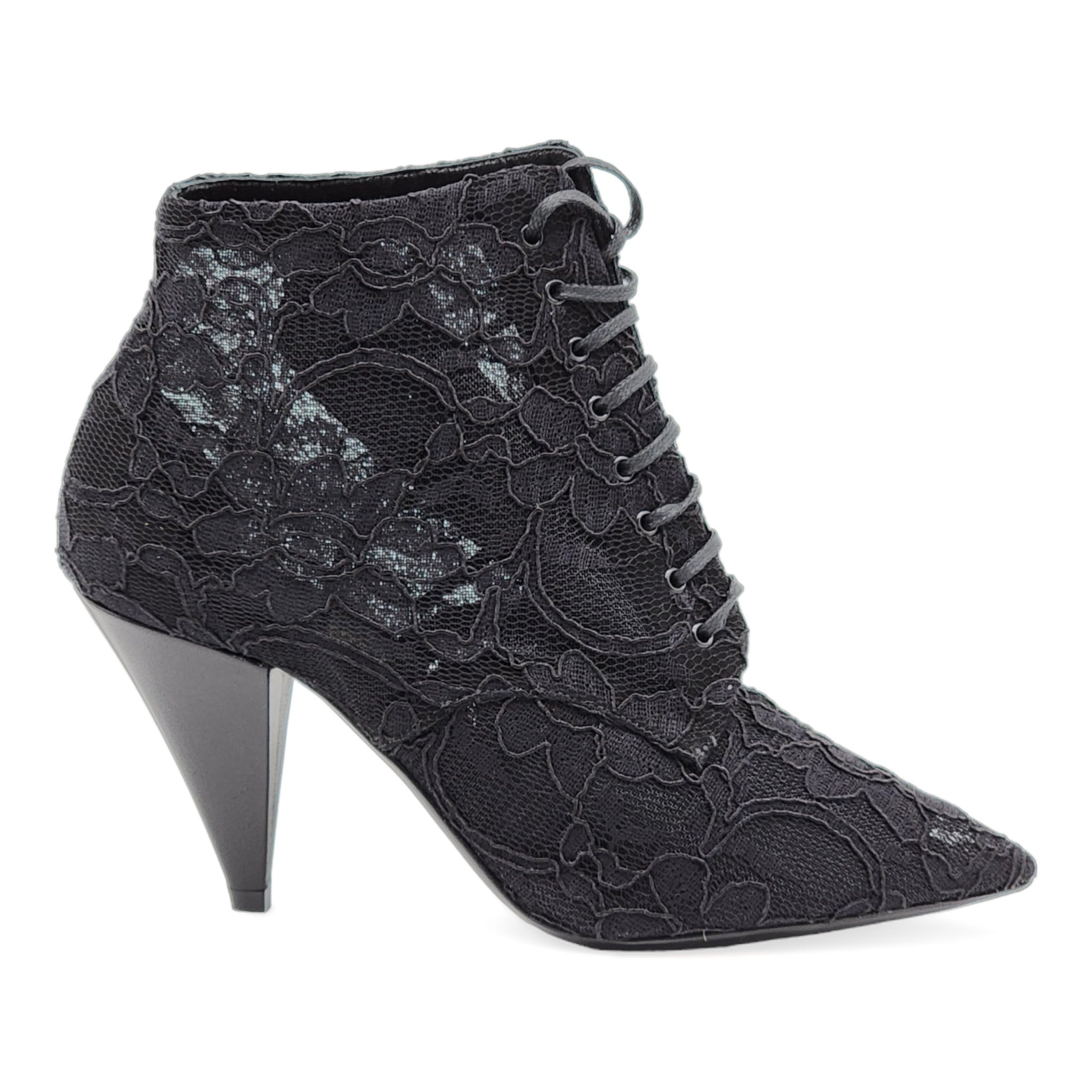 Saint Laurent Paris Blaze Kiki Ankle Booties - 3