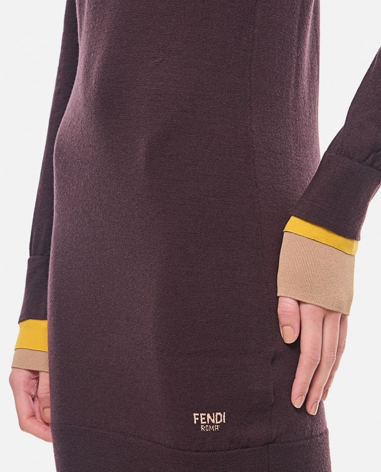 スカート FENDI LAYERING COLOR TRIMS SHORT DRESS FENDI LAYERING COLOR TRIMS SHORT DRESS | biffi | REVERSIBLE