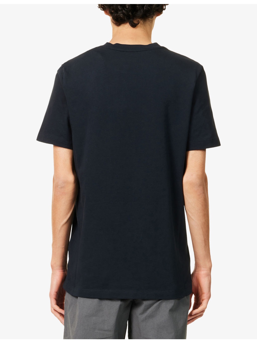 Flocked-Logo Badge Short-Sleeve Cotton-Jersey T-Shirt - 4