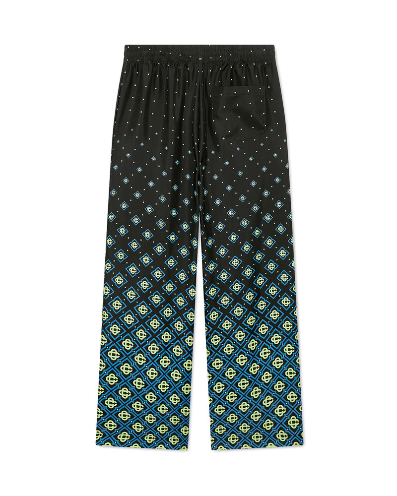 Degrade Monogram Silk Trousers 6
