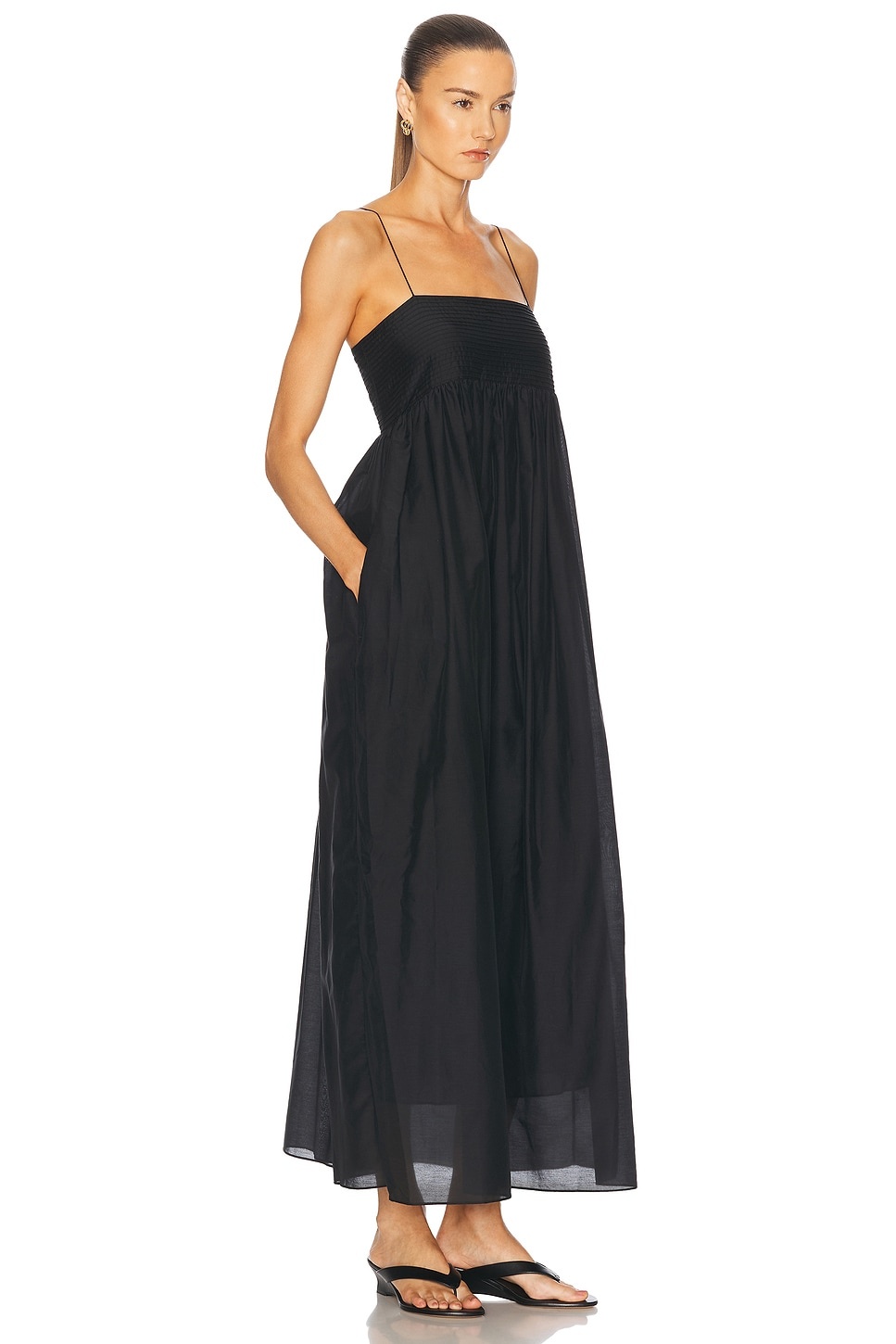 Empire Pintuck Bodice Dress - 2
