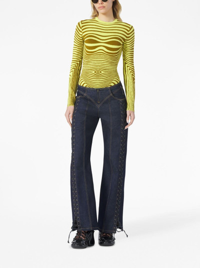 Jean Paul Gaultier The Body Morphing knitted jumper outlook