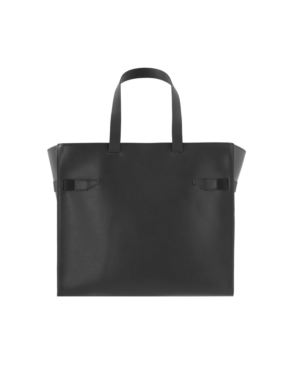 LEATHER BUCKLE TOTE - 2