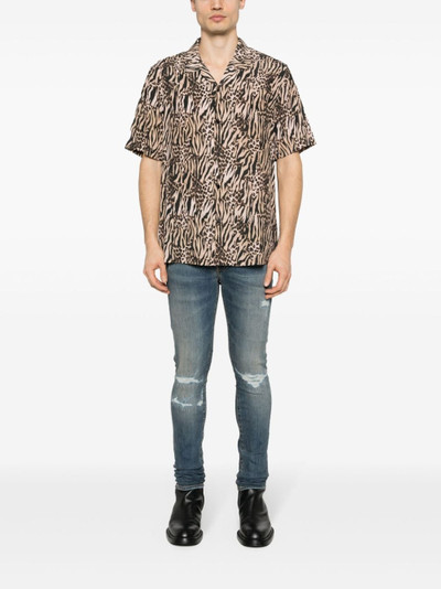 AMIRI Fractured skinny jeans outlook