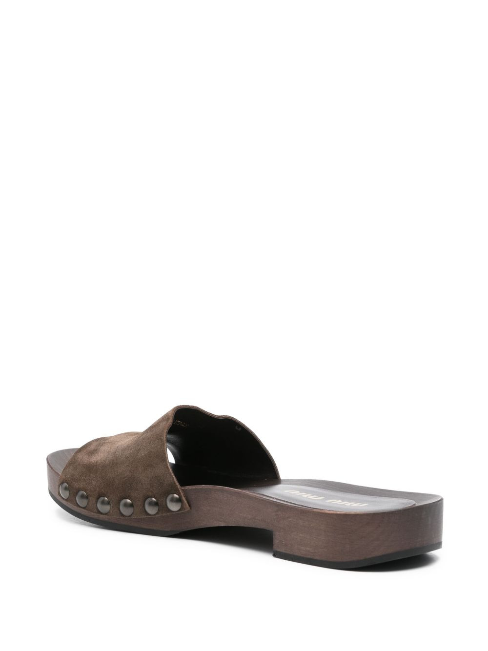 Miu Miu Women Suede Leather Sandals - 3