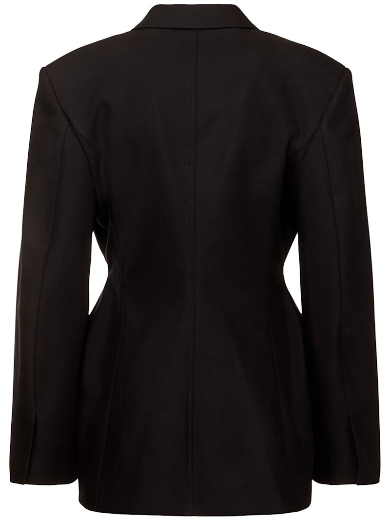 Drill contour cotton blazer - 2