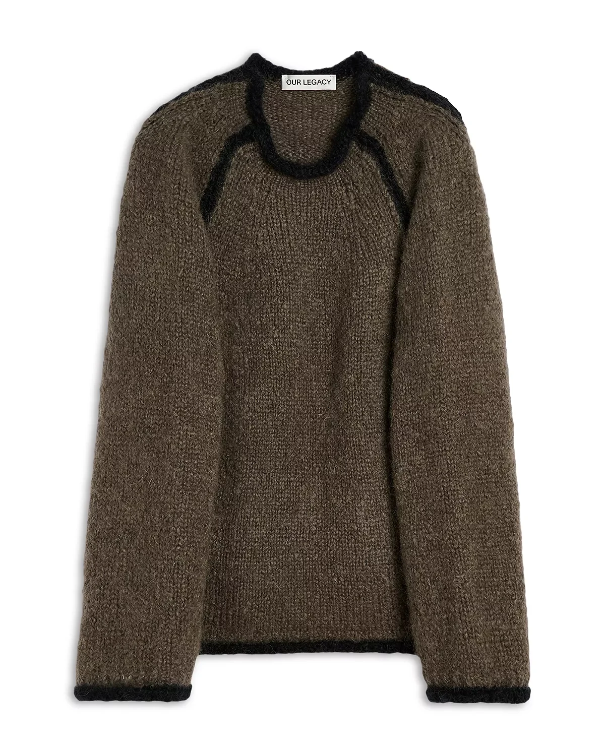 Rider Relaxed Fit Crewneck Sweater - 1