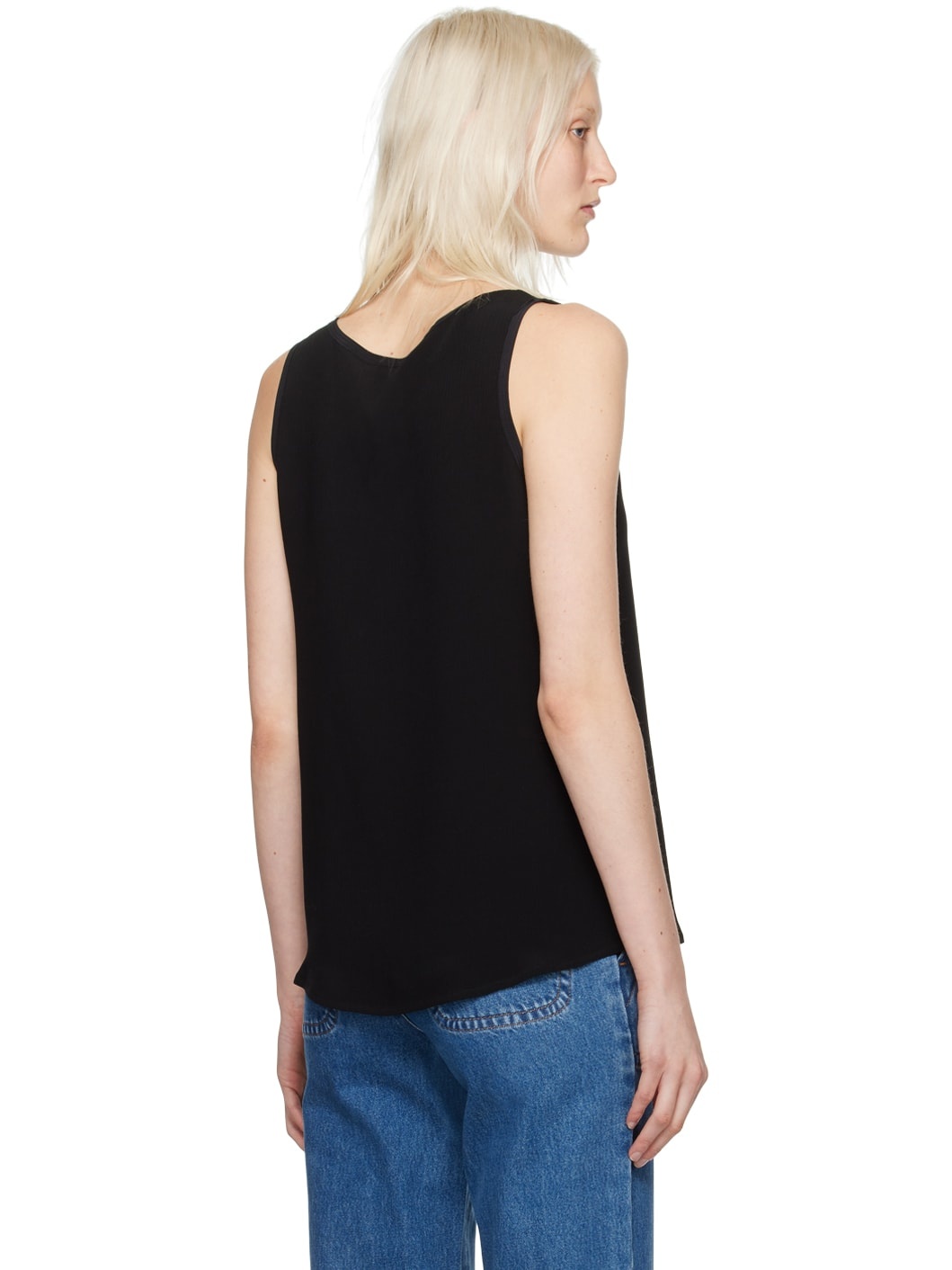 Black Lucy Tank Top - 3