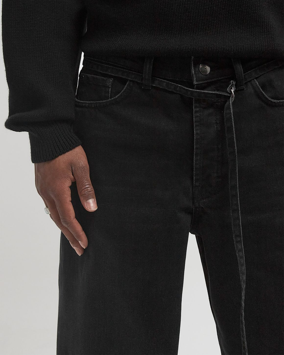 DOWN TO EARTH WIDE LEG JEAN - 4
