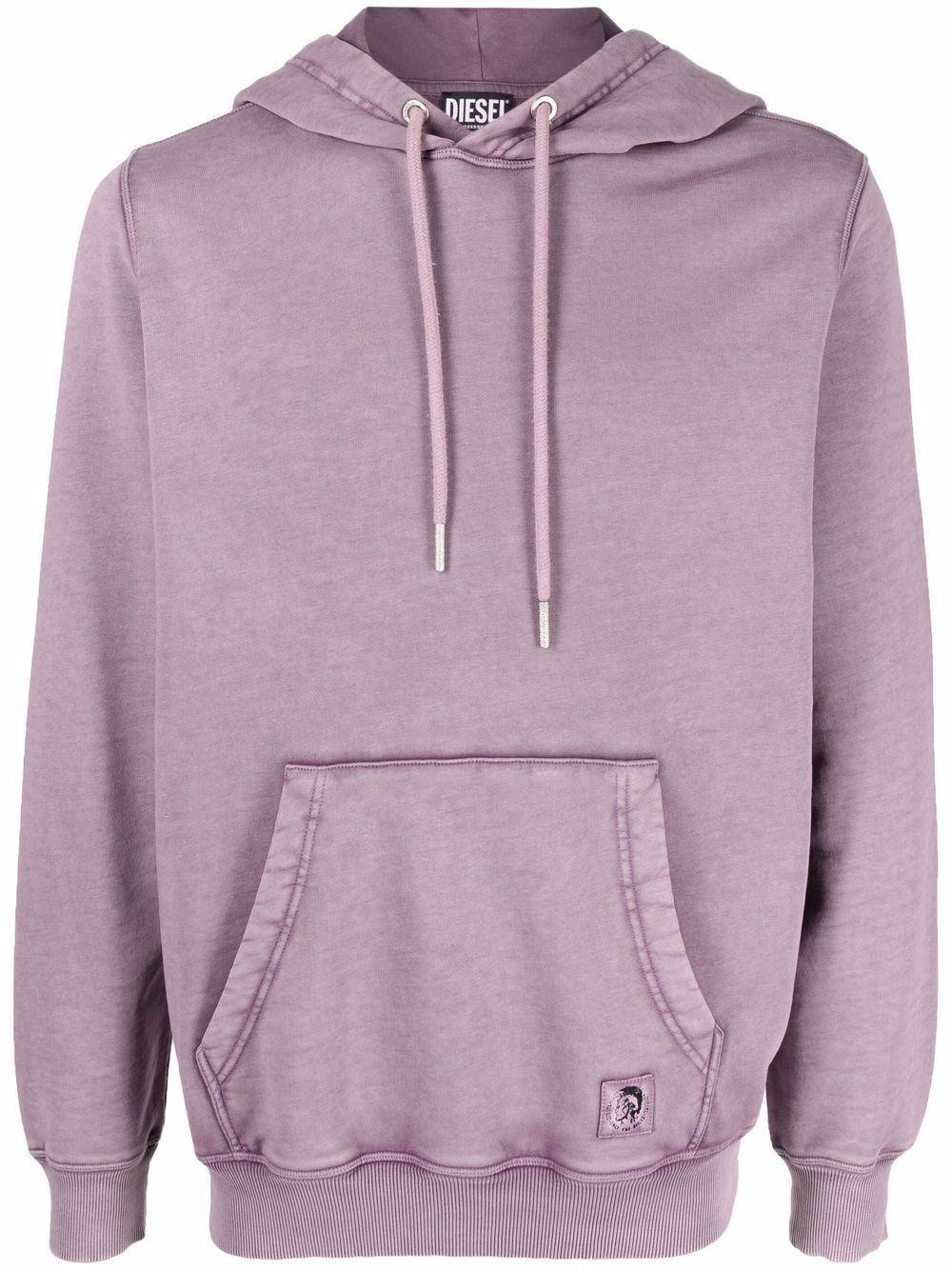 drawstring pullover hoodie - 1