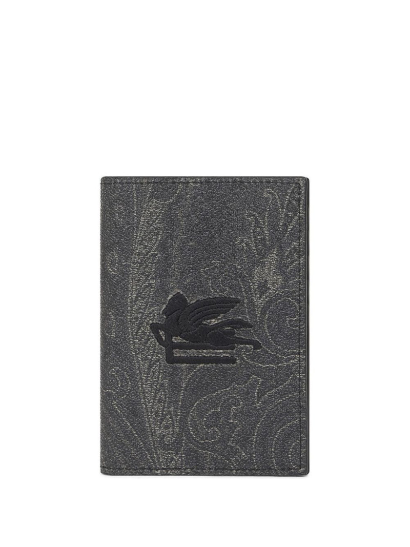 paisley embroidered passport case 1