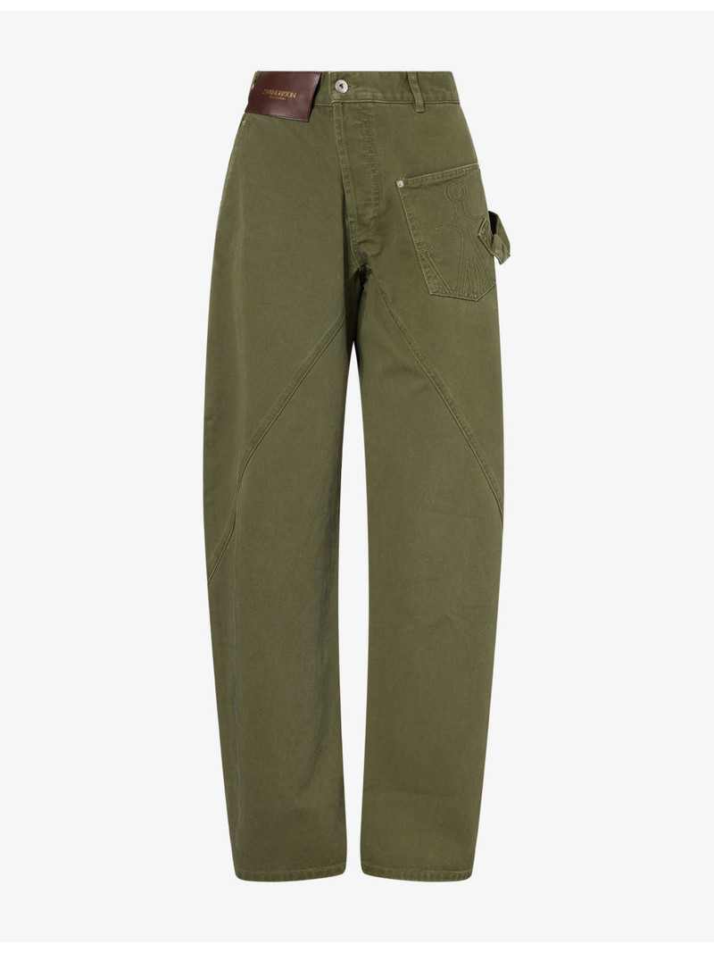 Twisted Workwear Cotton Denim Jeans 1