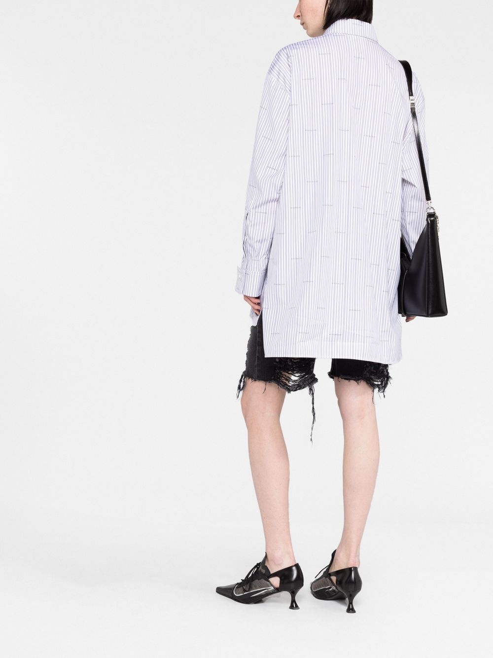 tailored striped shirt - 4