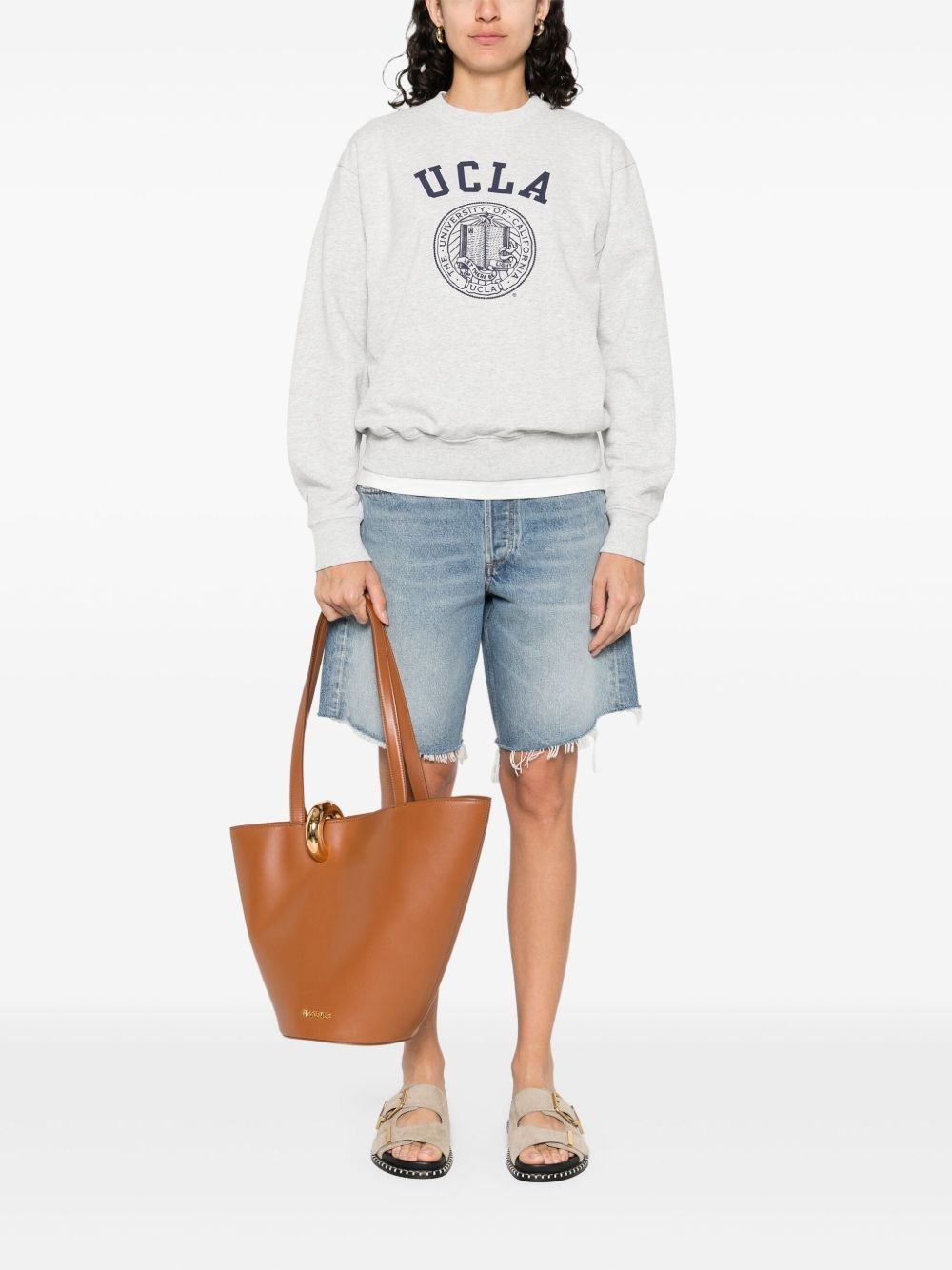 denim shorts - 2