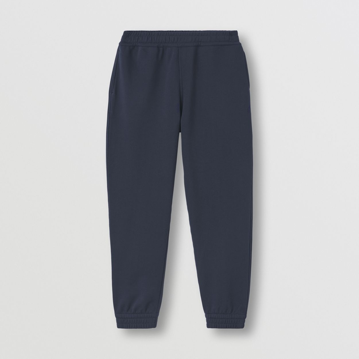 Logo Print Cotton Jogging Pants - 1