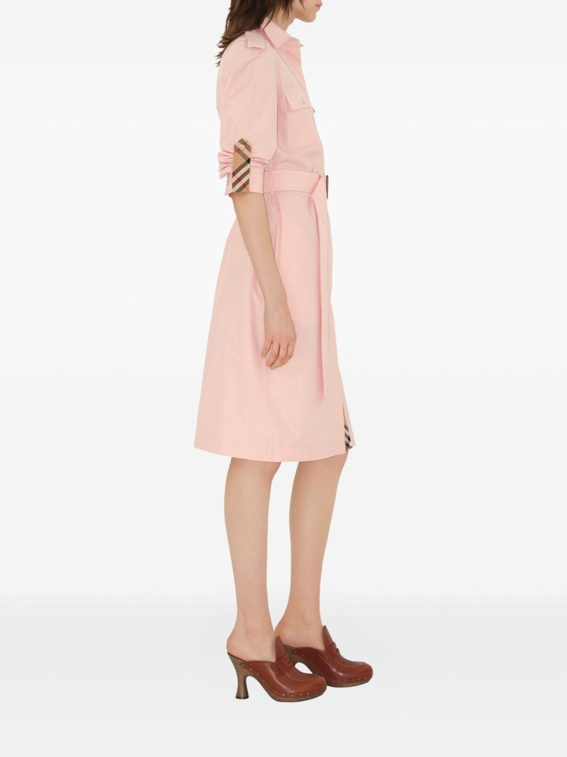 Burberry cotton-poplin shirt dress outlook