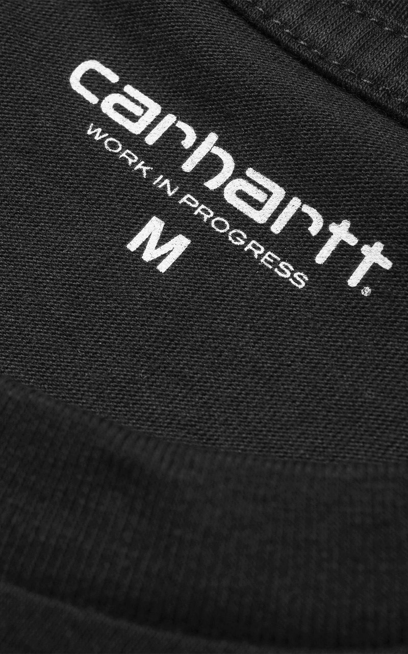 S/S BASE T-SHIRT BLACK/WHITE - 5