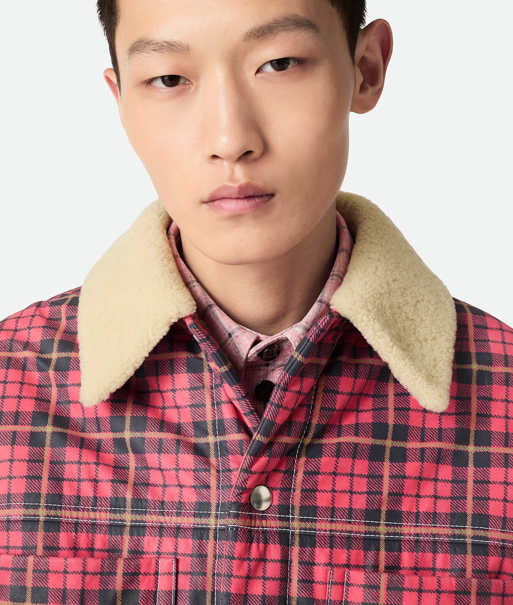 Printed Shearling Blouson - 6
