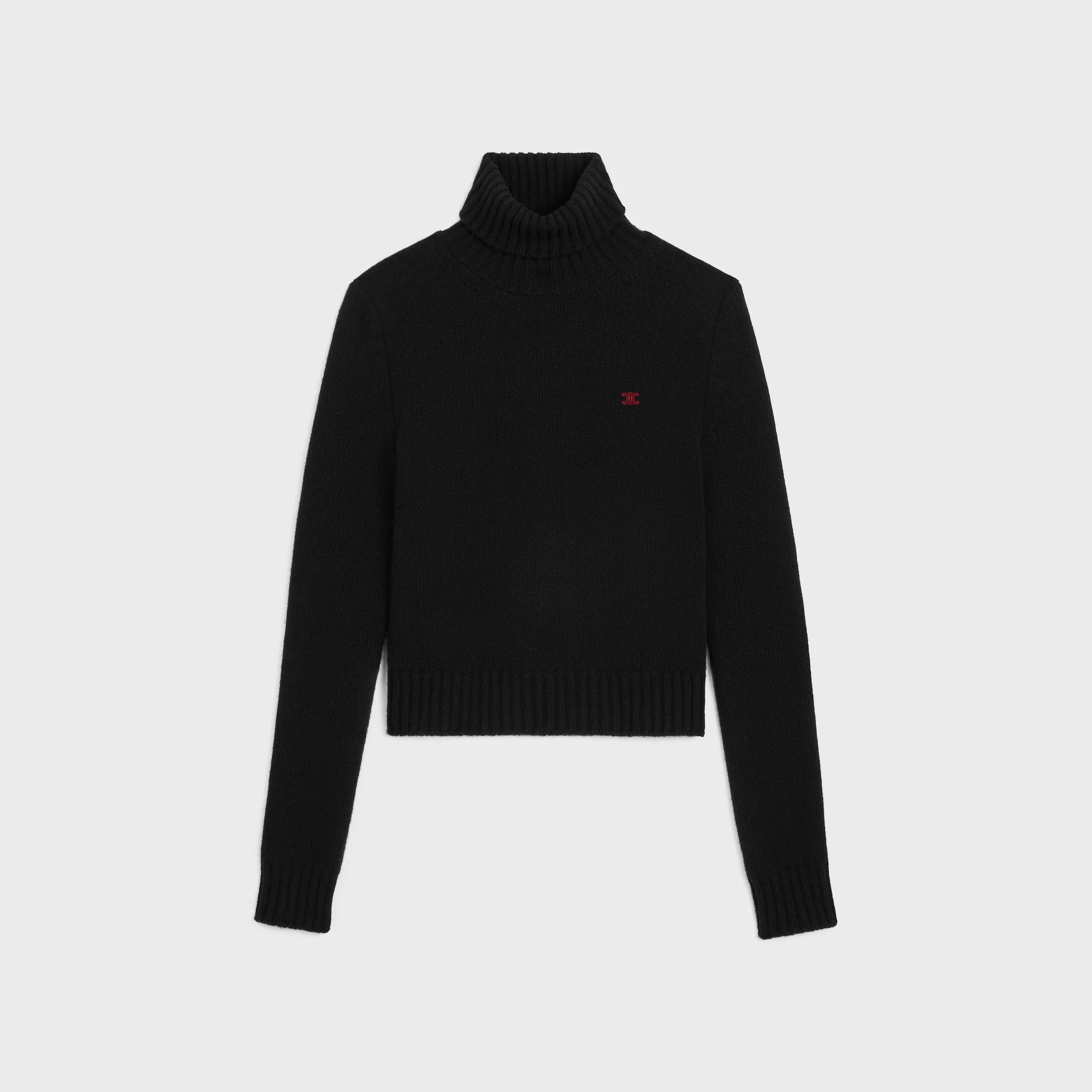 turtleneck sweater IN wool and cashmere - 1