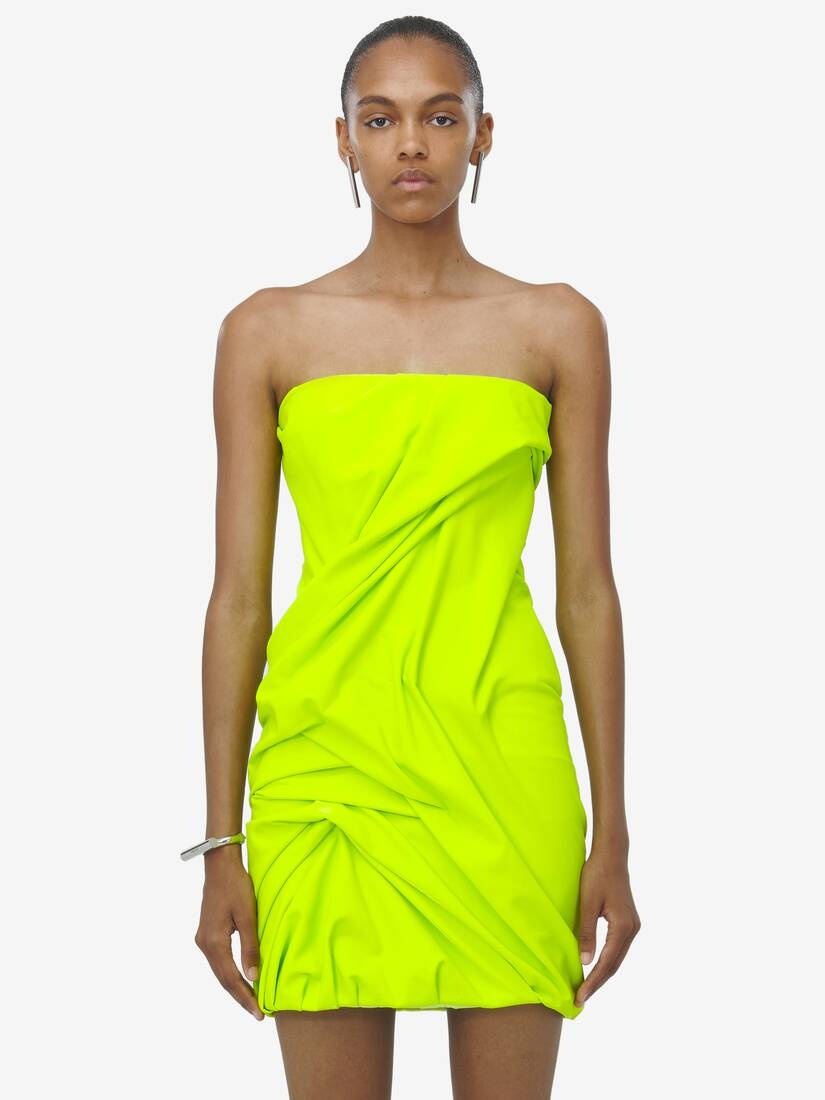 Draped Mini Dress - 6