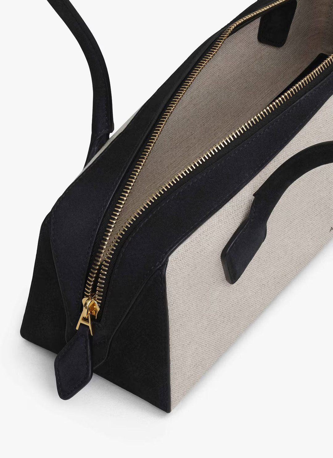 Teckel Medium Linen And Nubuck Calfskin - 4