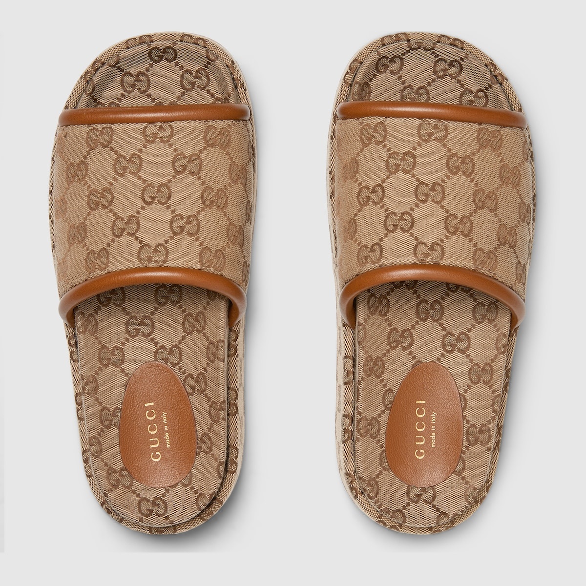 Women's GG platform sandal - 5