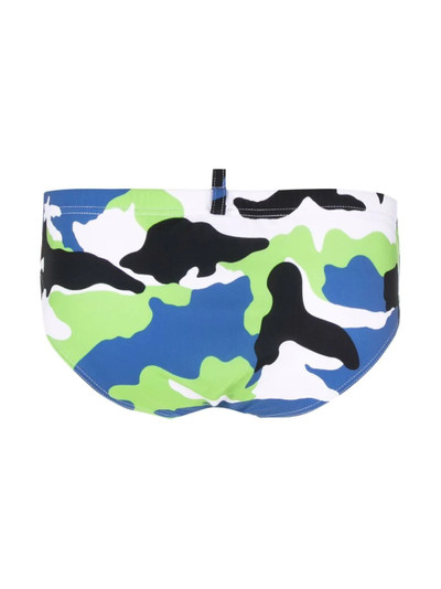 DSQUARED2 camouflage-print swim trunks outlook