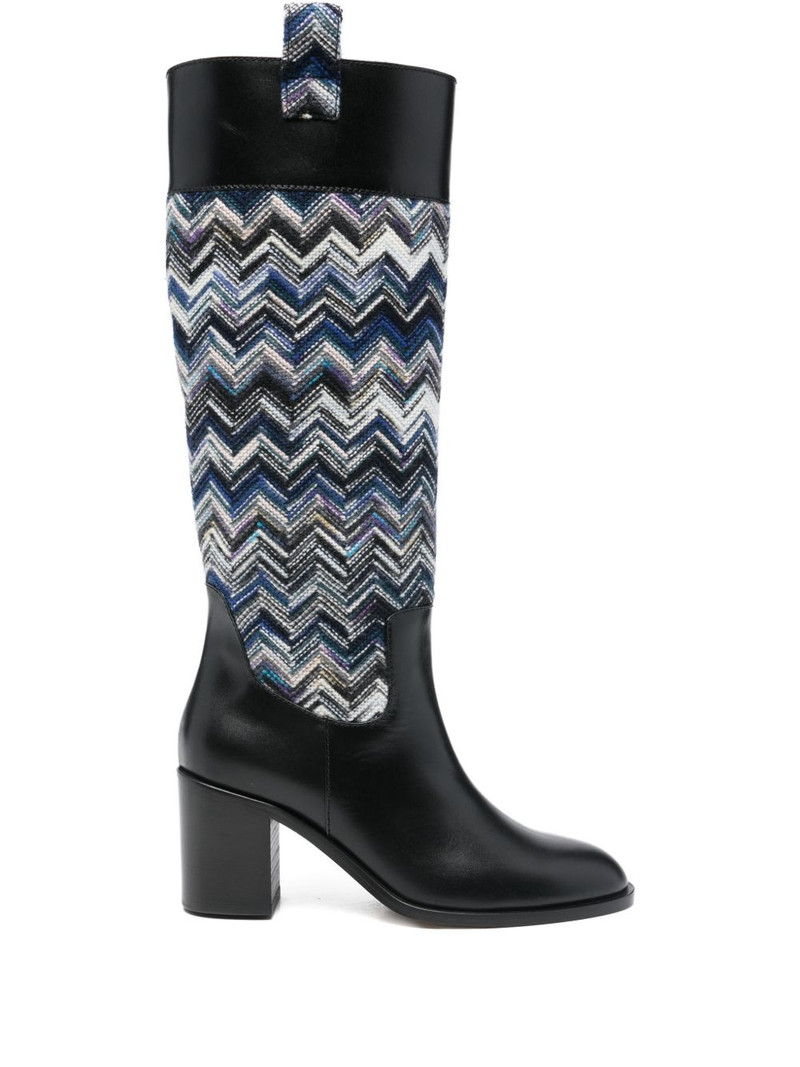 75mm Sophie zigzag boots 1