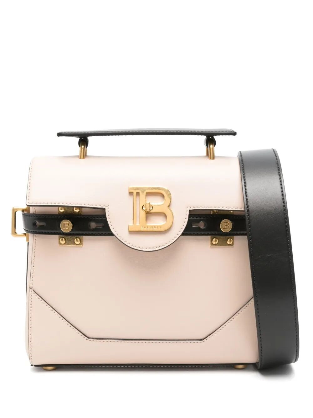 The B-BUZZ 23 BAG, a luxurious accessory from BALMAIN, embodies sophistication in the world of bags. - 1