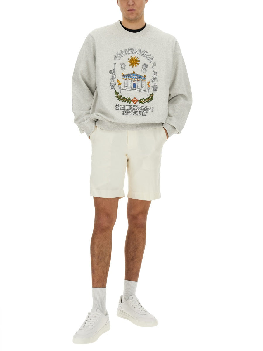 Casablanca Men "Le Temple Du Sport" Sweatshirt - 2