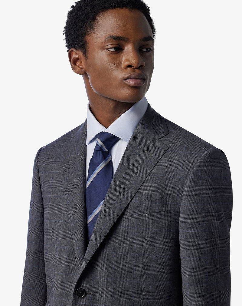 Grey tropical wool suit 5