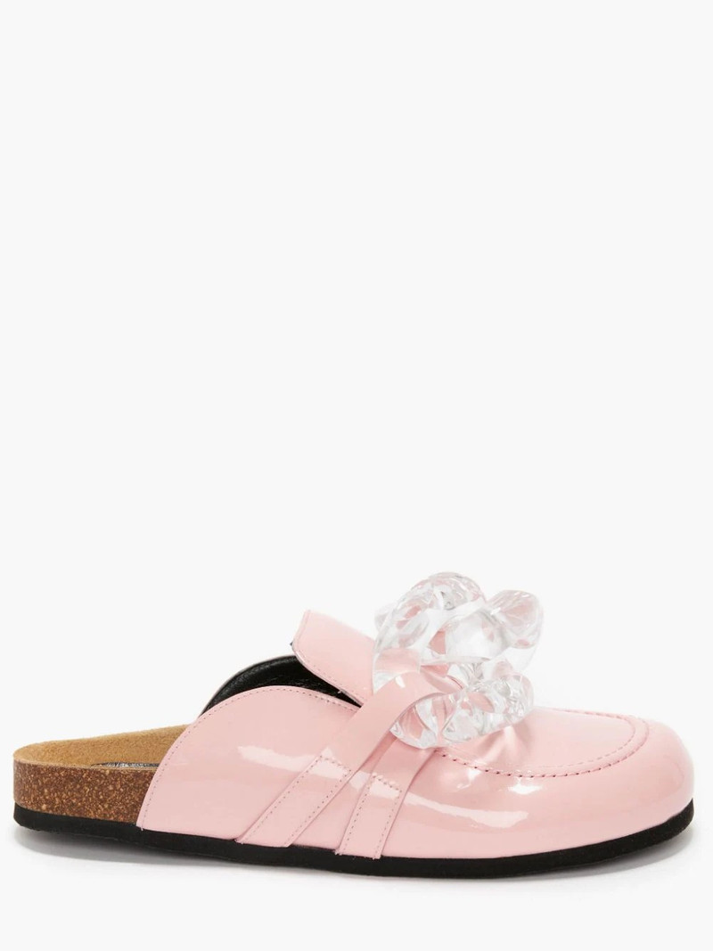 WOMEN’S CHAIN LOAFER MULES - 1