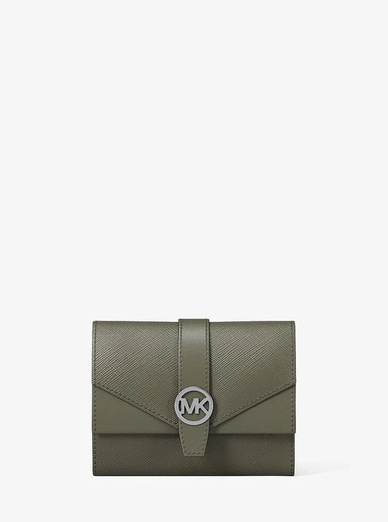 Greenwich Medium Leather Trifold Wallet - 1