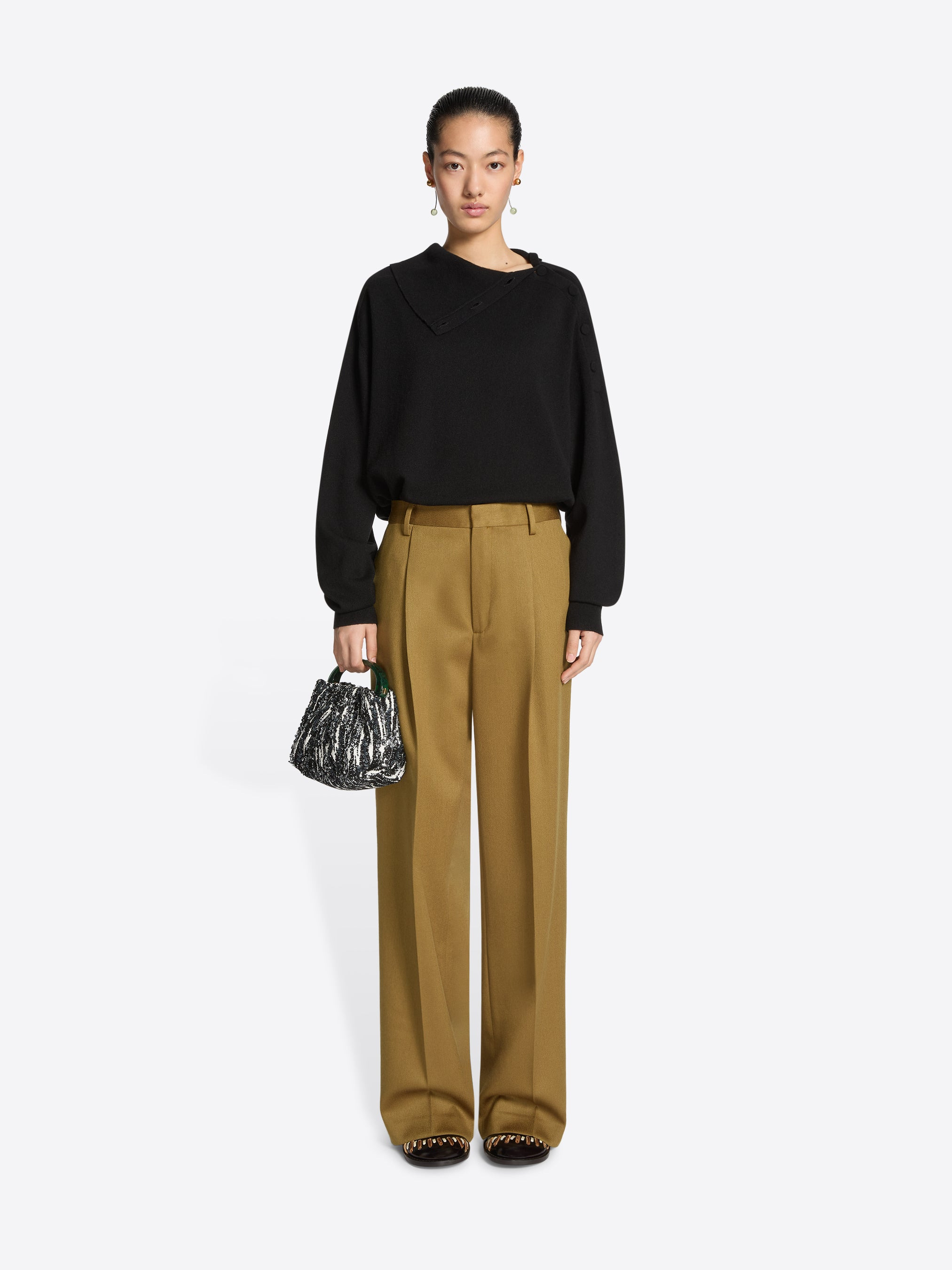 TAILORED WOOL PANTS - 2