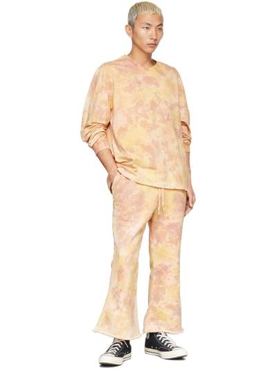 doublet Yellow Waste Vegetable-Dyed Lounge Pants outlook