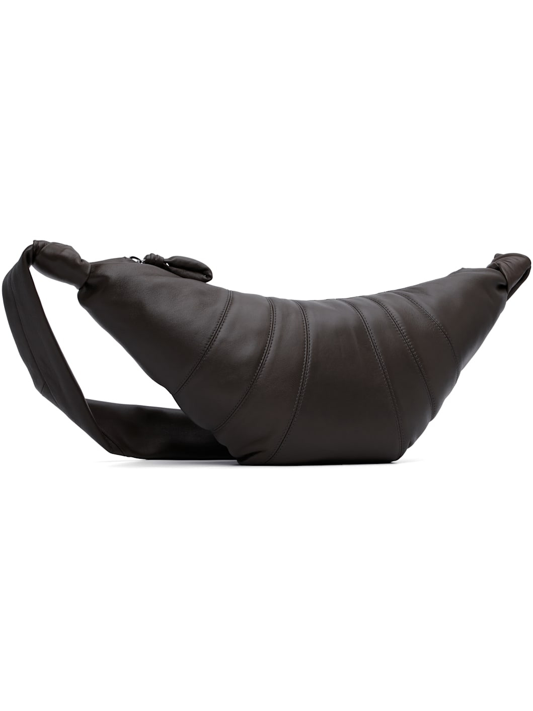 Brown Medium Croissant Bag - 2