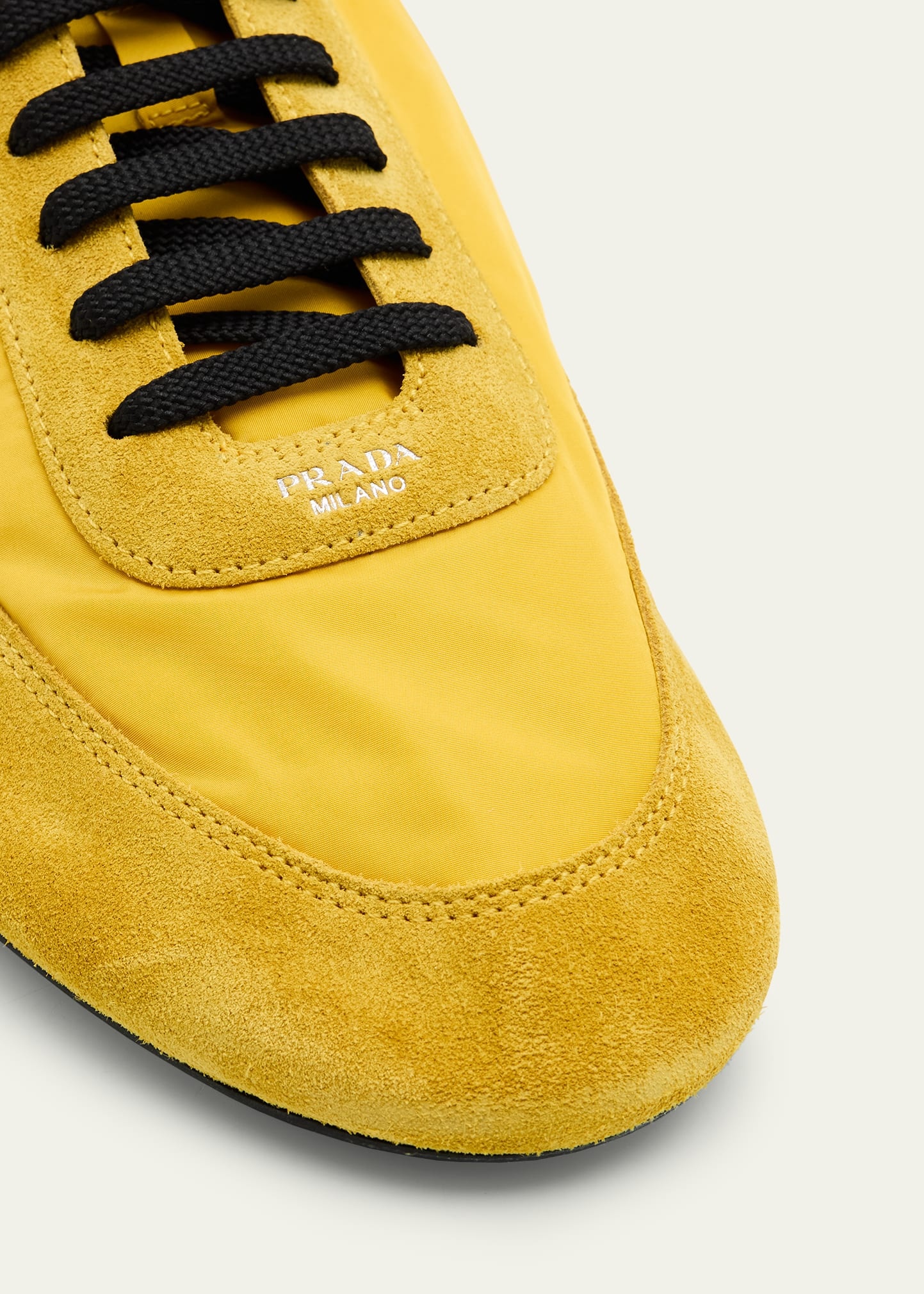 Men's Collapse Nylon and Suede Low-Top Sneakers - 5