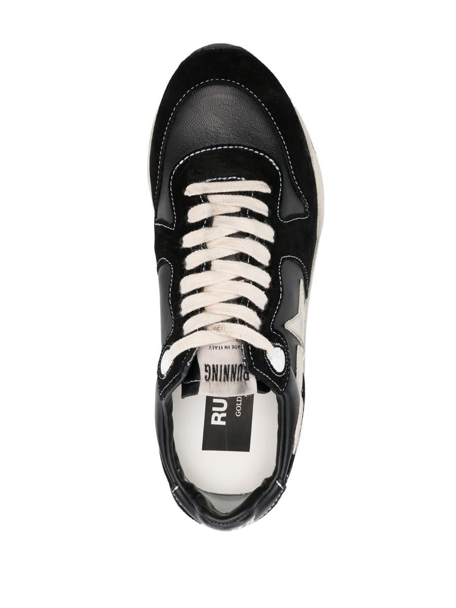 Golden Goose Running Sole Panelled Sneakers - 4